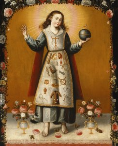 Christ Child with Passion Symbols
